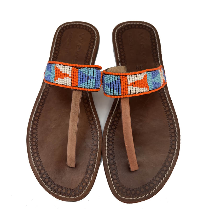 Amu orange Sandal
