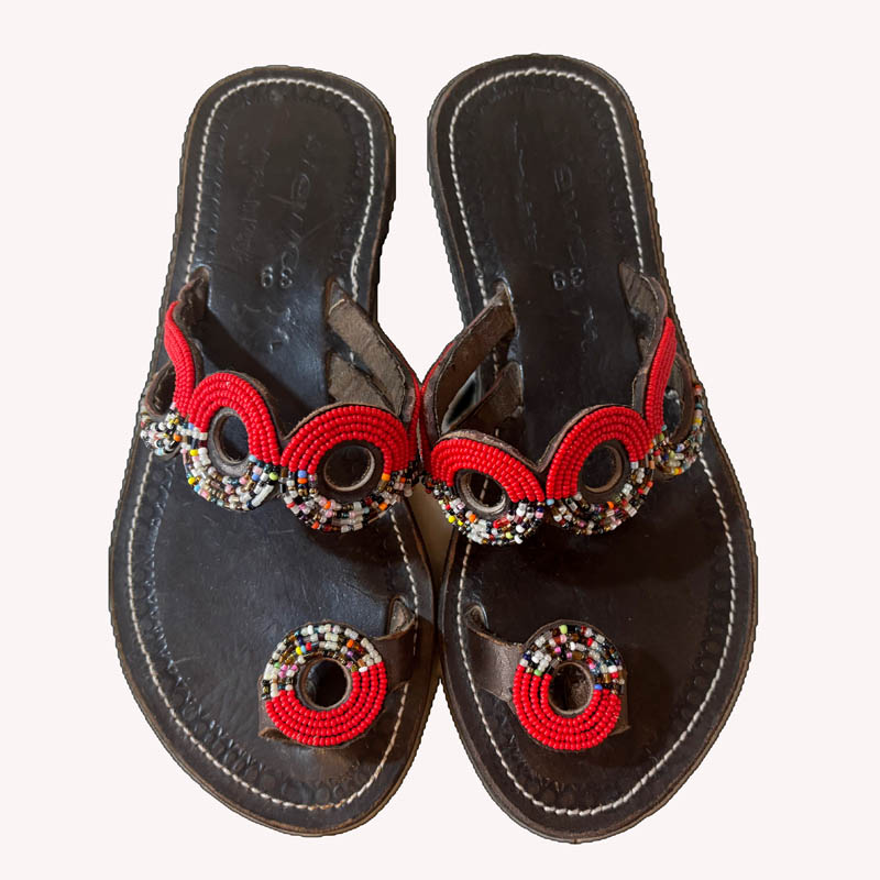 Boran red Sandal