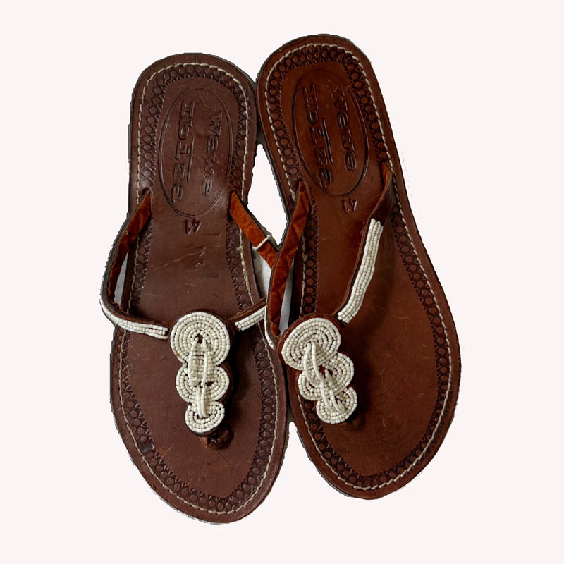 Somali White Sandal