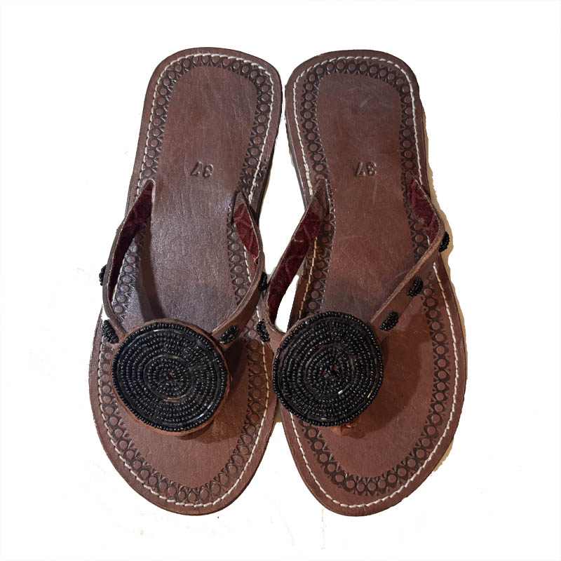 Turkana Black Sandal