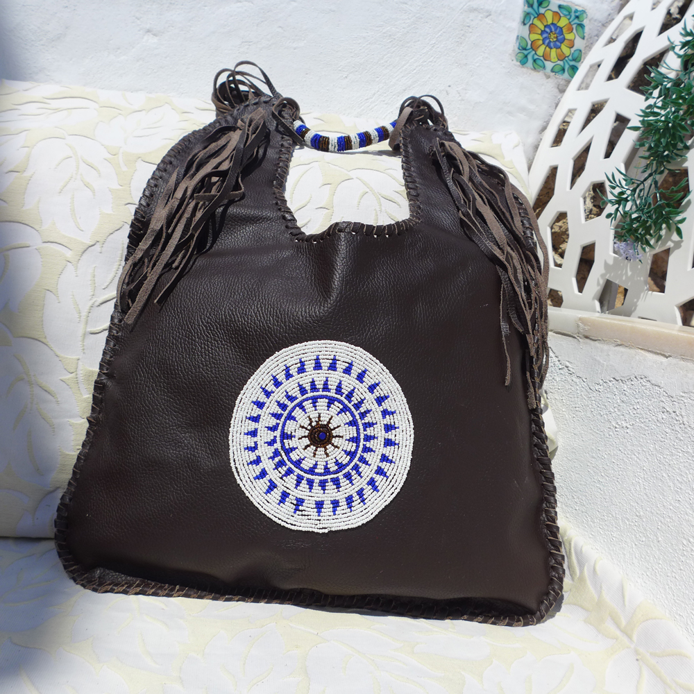 Rafiki Leather Bag brown